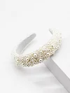 Vintage And Simple Pearl Hair Band Headwear