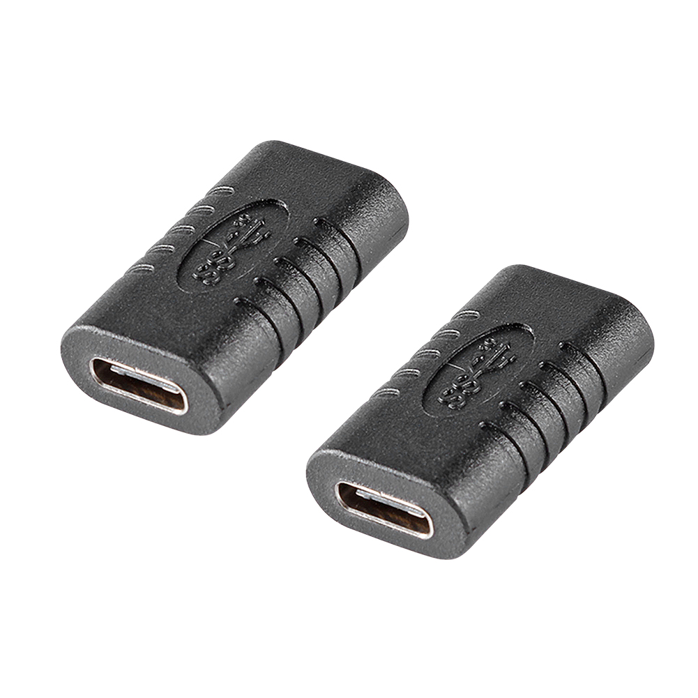 

2Pcs Usb 3.1 Type C Female To Female Coupler Extension Connector Adapter, 501 Original