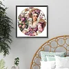 Retro Girl - Diamond Painting - Full Round Drill (Canvas|40*40cm)