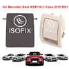 Child Seat ISOFIX Switch Cover 2059200806 for Benz C Class W253 15-21 (Black)