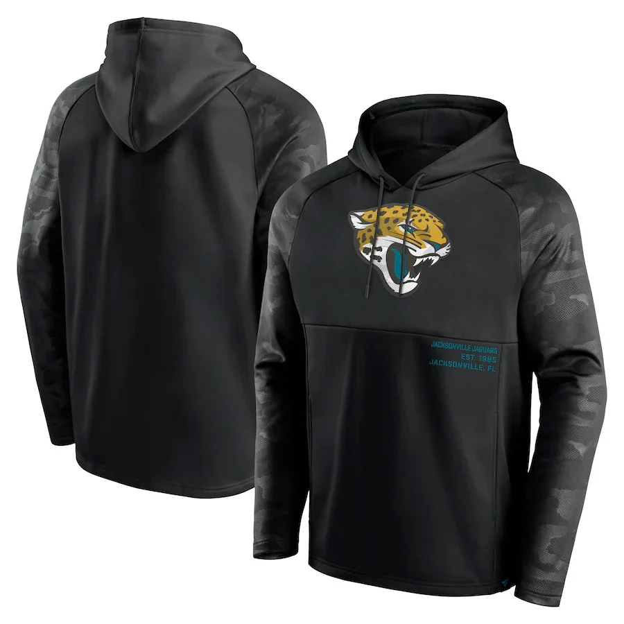 Men's hooded sweatshirt American football uniform