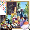 Wine - Round AB Drills Diamond Painting(45x55cm)