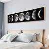 (US Only)Moon 5D DIY Full Drill Round Diamond Painting Kit for Home Wall Decor 115x30cm