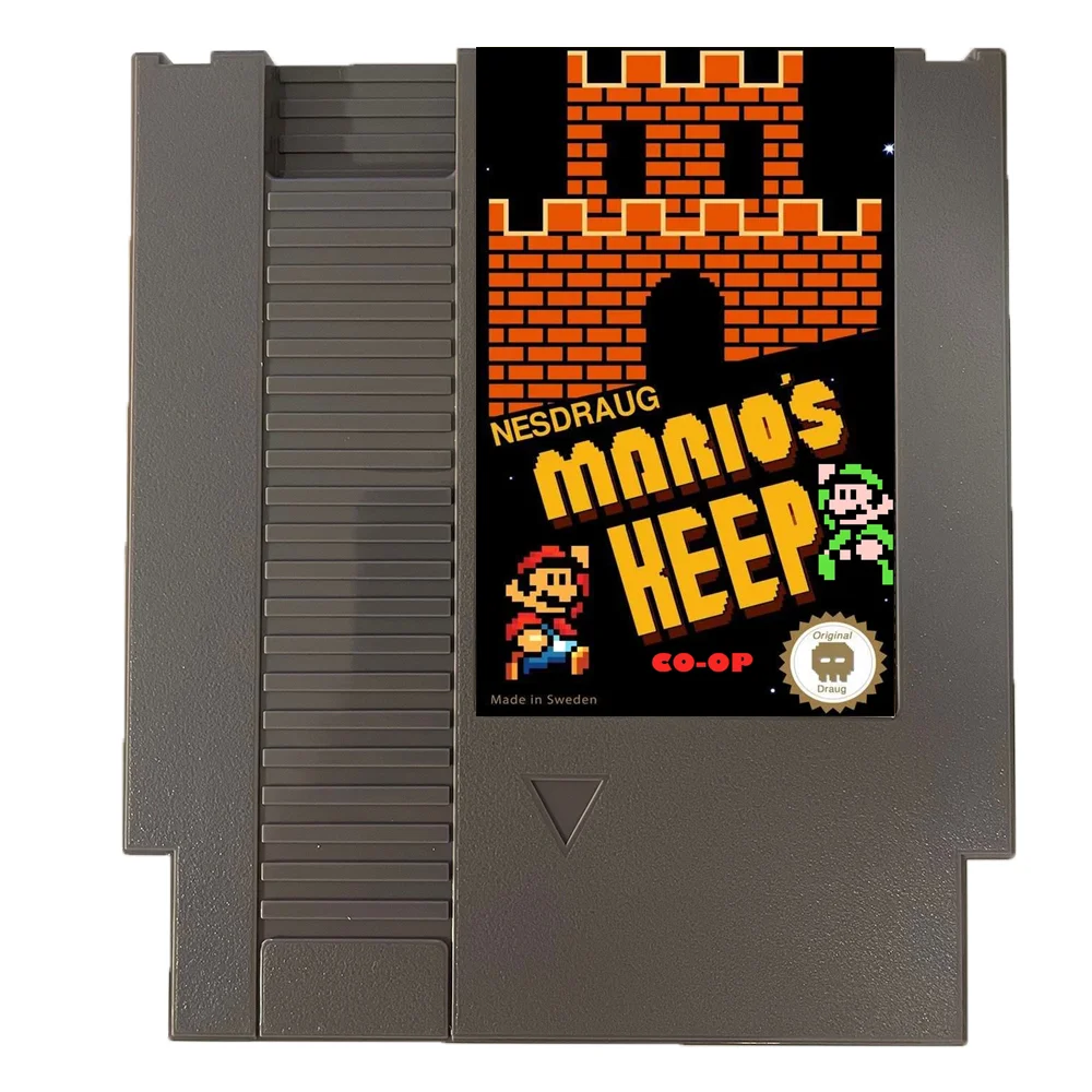 Mario's Keep Co Op NES For Nintendo Entertainment System Console - 8 Bit Game Cartridge