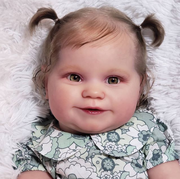  22"  Connor Realistisch Reborn Baby Mädchen Puppe ( mit Stimm- und Herzmodul) - RSDP-Rebornbabypuppen-Rebornbabypuppen.de®