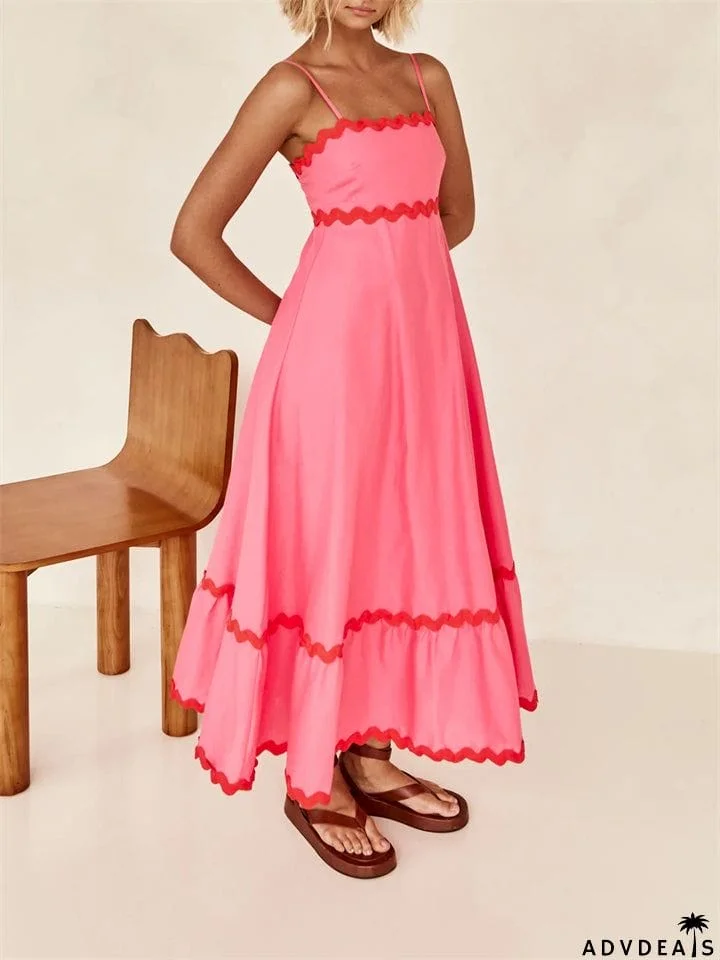 Ladies Summer New Trendy Beach Strappy Dresses