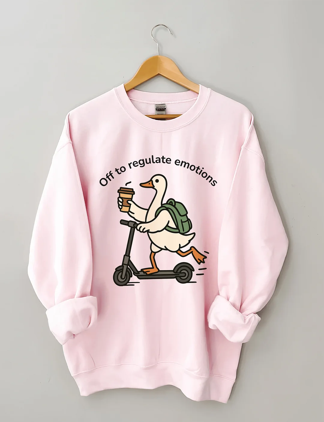 Off To Regulate Emotions Sweatshirt