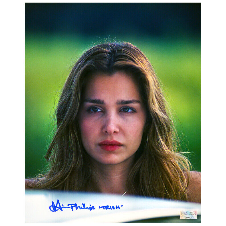 Gina Philips Autographed Jeepers Creepers Trish 8×10 Close Up Photo Poster painting