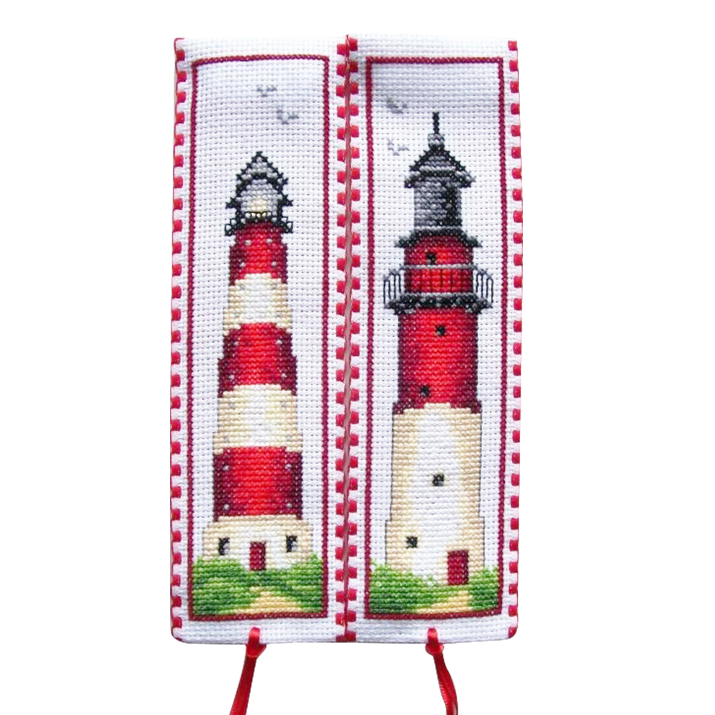 

Lighthouse - 14CT Counted Cross Stitch - Bookmark, 501 Original