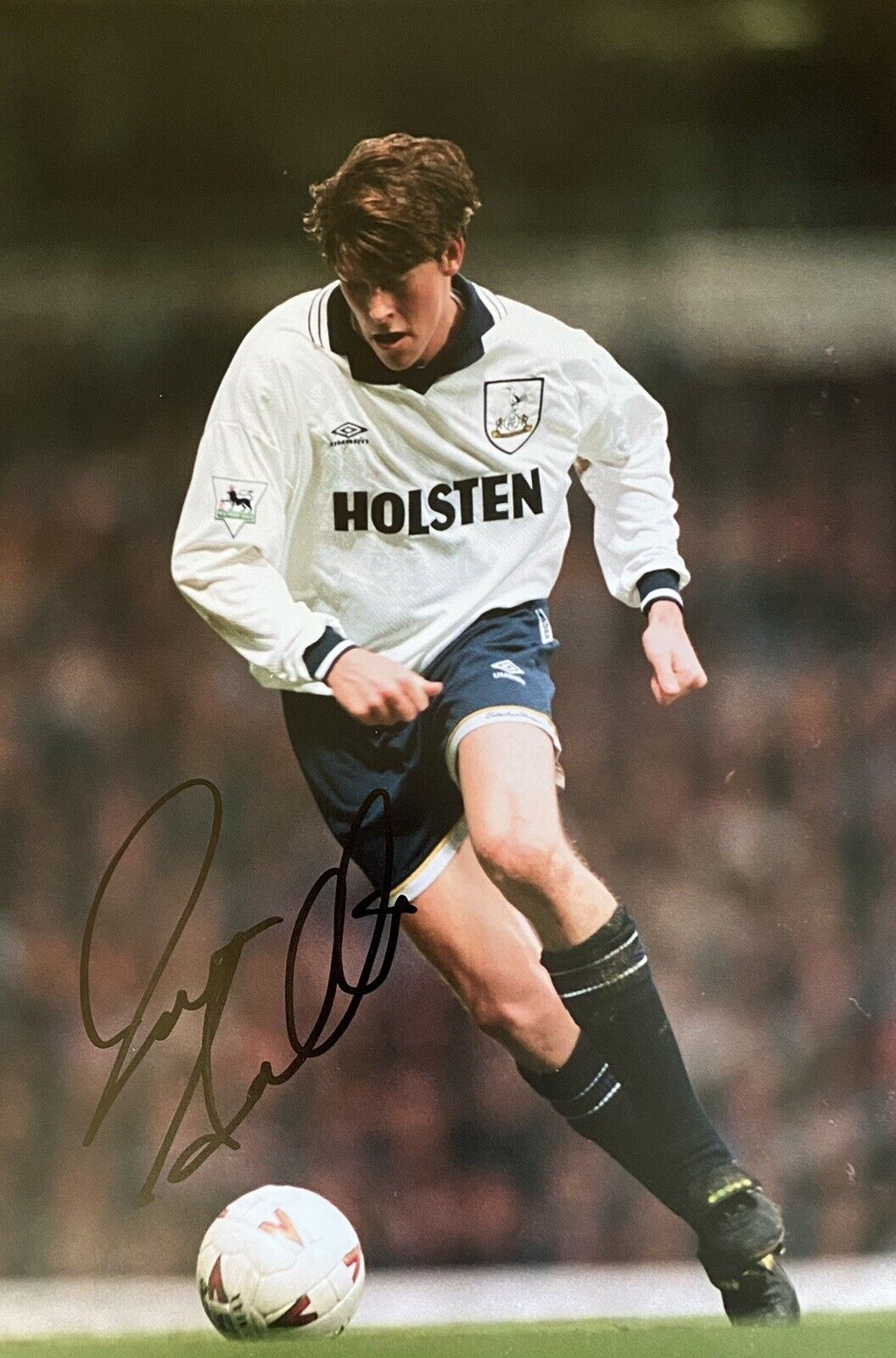 Darren Anderton Genuine Hand Signed Tottenham Hotspur 12x8 Photo Poster painting 4