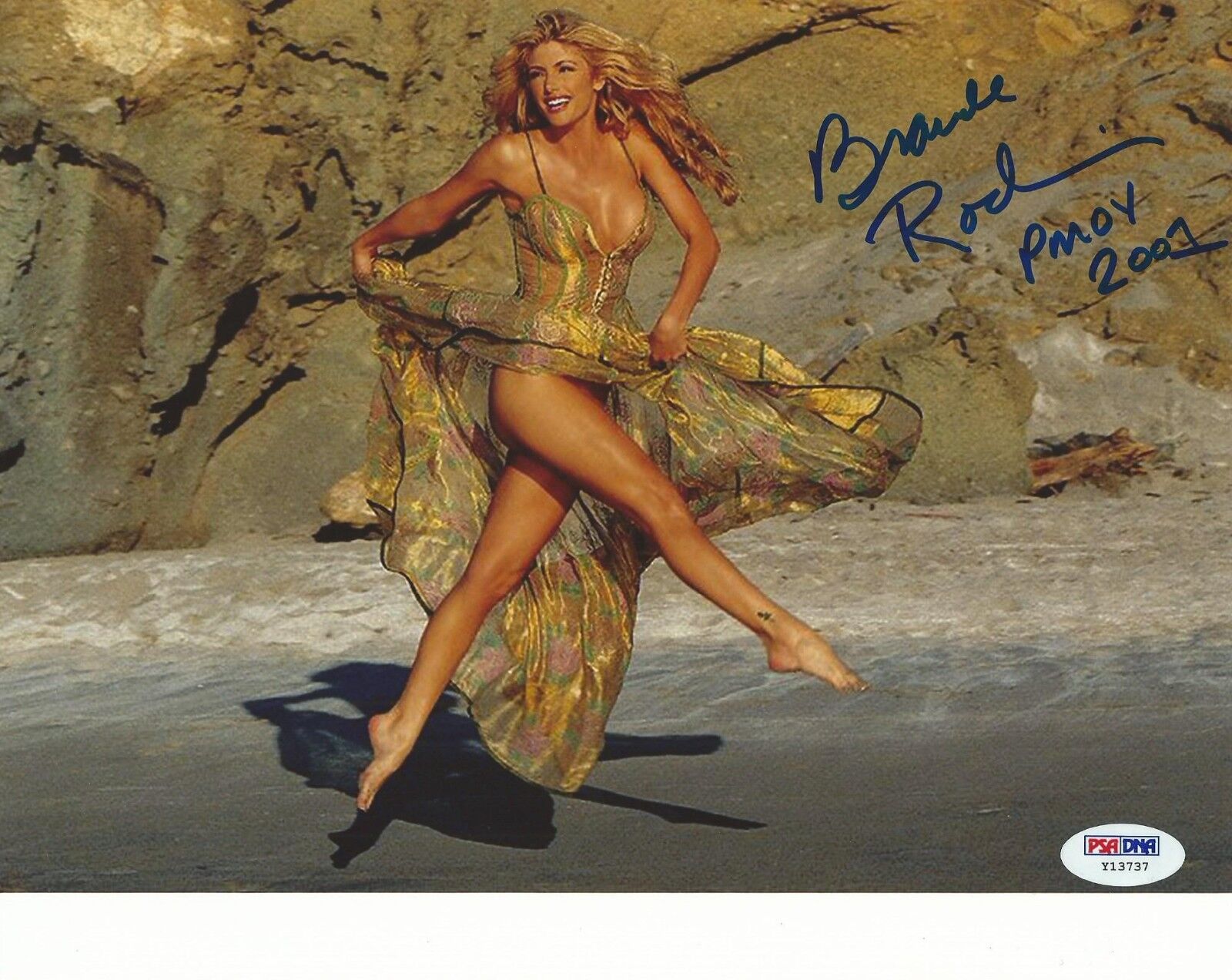 Brande Roderick Signed Playboy 8x10 Photo Poster painting PSA/DNA COA Playmate Picture Auto'd 7