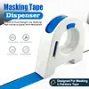 Masking Tape Dispenser Built-in Cutter for Sublimation Crafting