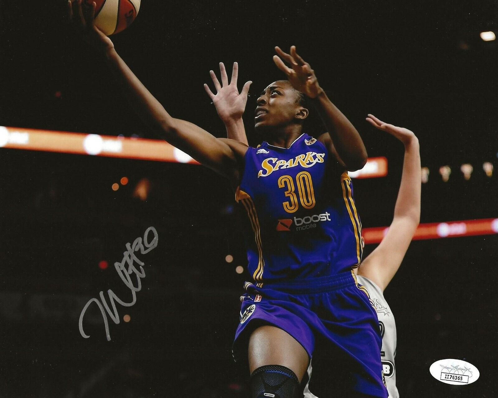 Nneka Ogwumike signed Los Angeles Sparks 8x10 Photo Poster painting autographed LA 4 JSA