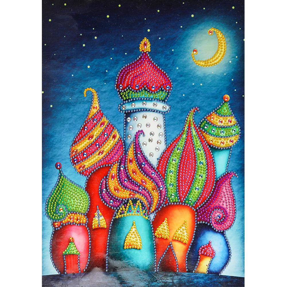 

Castle-Special Shaped Diamond Painting-30*40CM, 501 Original