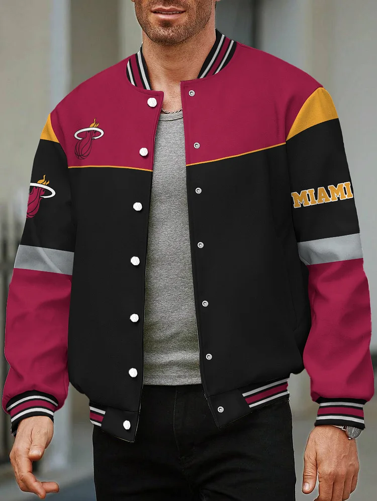 Miami Heat Limited Edition Full-Snap Casual Jacket