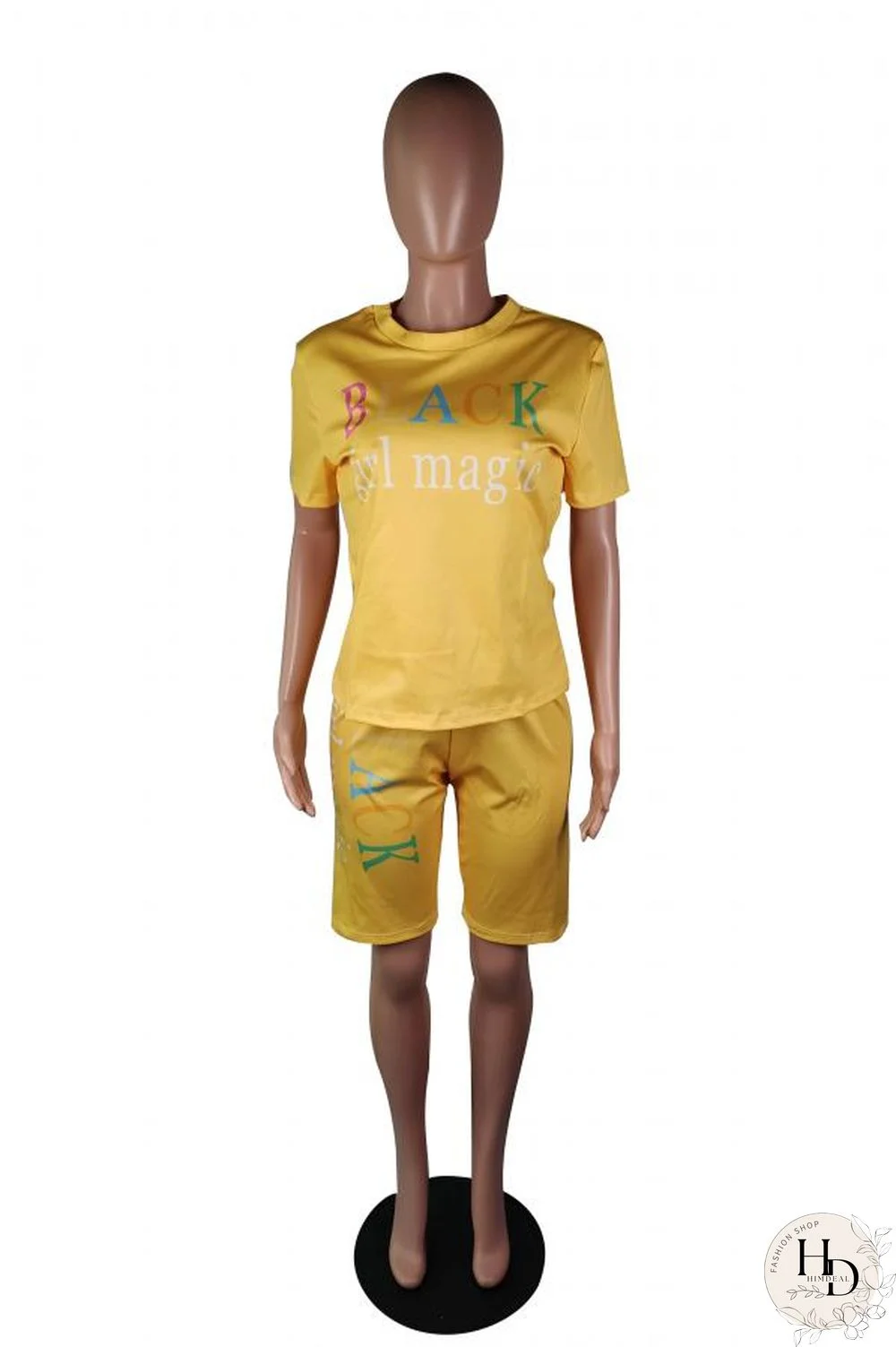 Wine Red Casual Fashion Slim fit Two Piece Suits Letter Solid Regular Short Sleeve