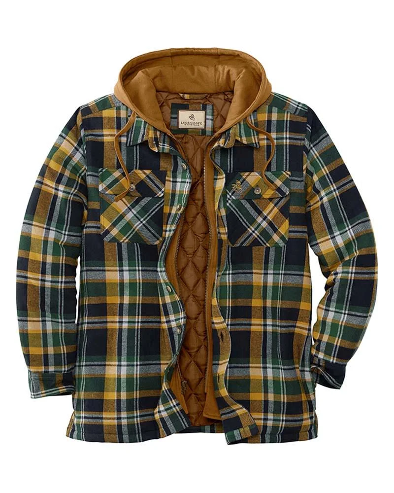 Men's quilted jacket shirts-05