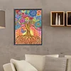 >SALE<5D DIY Partial Special Shaped Drill Diamond Painting Tree Butterfly Decor30x40cm