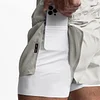 Gym Shorts Running Sports Double Layer Gym Pants by Inlyline