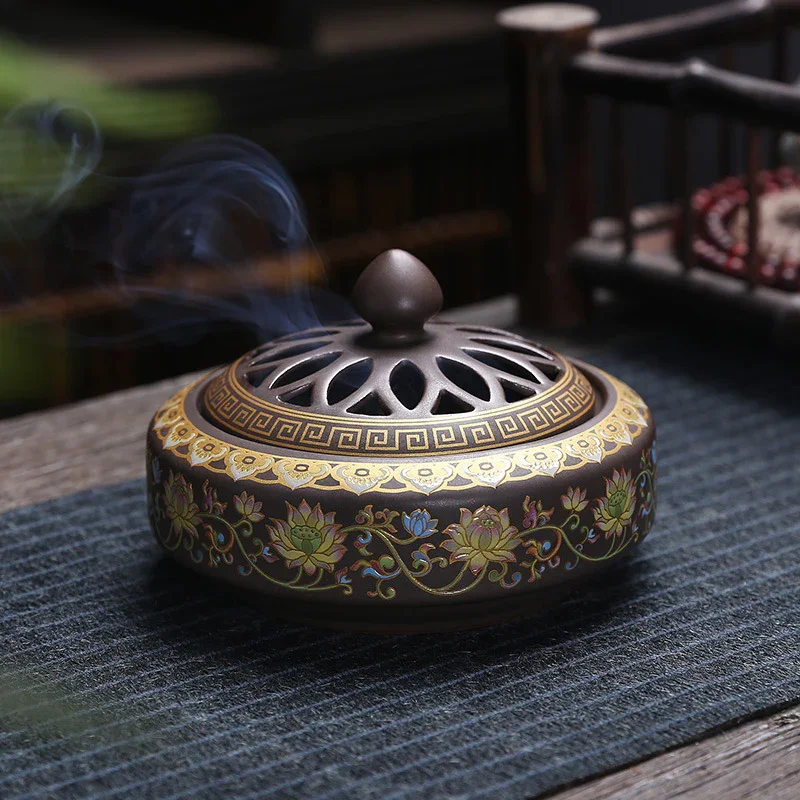 Cloisonne Incense Burner Handicraft Decorations
