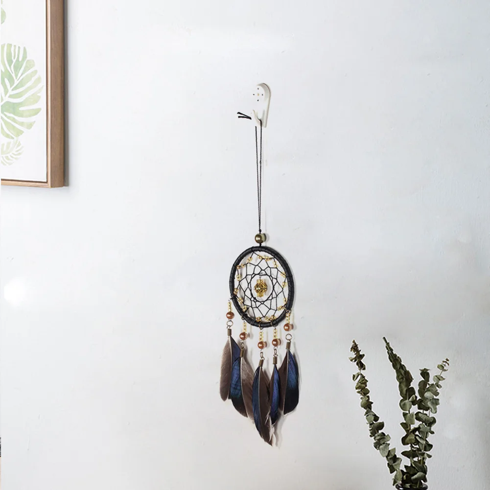 Retro Dream Catcher Pendant Home Car Hanging Feather Dreamcatcher Ornaments