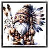 Indian Goblin-11CT Stamped Cross Stitch 40*40cm