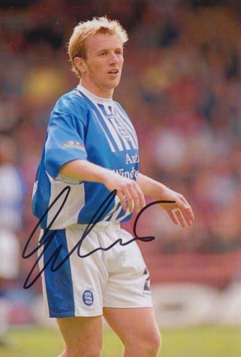 GARY ROWETT HAND SIGNED 6X4 Photo Poster painting BIRMINGHAM CITY FOOTBALL AUTOGRAPH 2