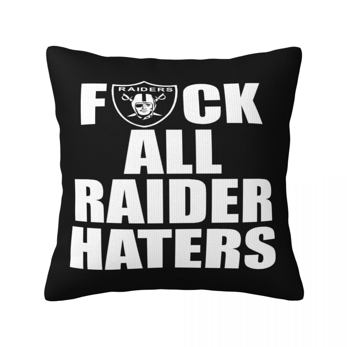 Las Vegas Raiders Text Throw Pillows 18 x 18 inch