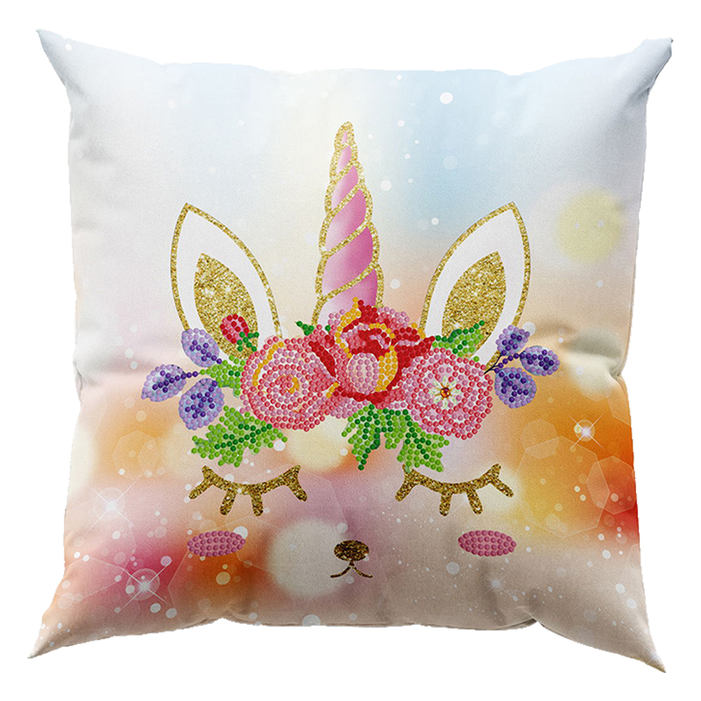 Mosaic Diamond Pillow Case Drilling Pillow Cover DIY Painting Kit (DBZ05)