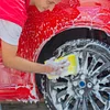 Car Wash Glove Honeycomb Coral Car Thick Sponge Block Car Care Detailing Brushes