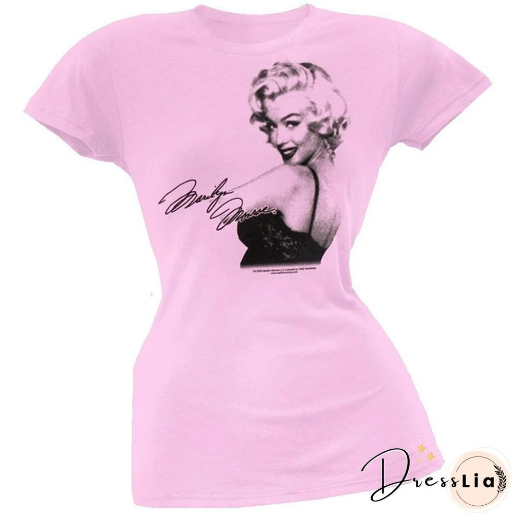 Marilyn Monroe - Shoulder Juniors T-Shirt