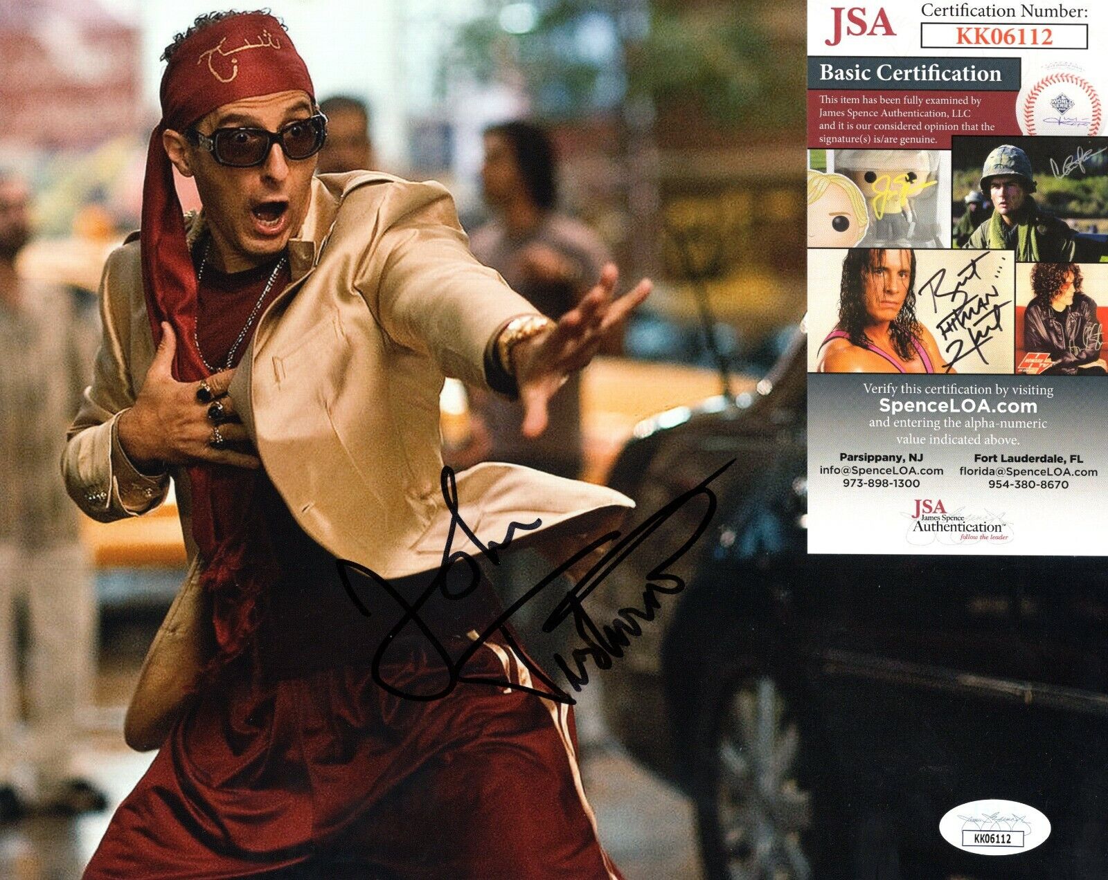 John Turturro Actor Hand Signed Autograph 8x10 Photo Poster painting Zohan with JSA COA