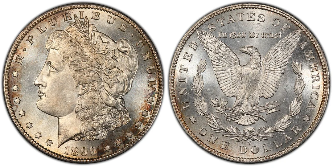 1899-S Morgan Silver Dollar $1