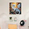 (Multi-Style) Dragon-11CT Stamped Cross Stitch 50*50cm tapestrymarket