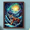Diamond Painting-DIY Full Round Drill Tiger