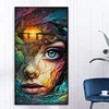 (40*70cm)Girl - Full Round Drill Diamond Painting
