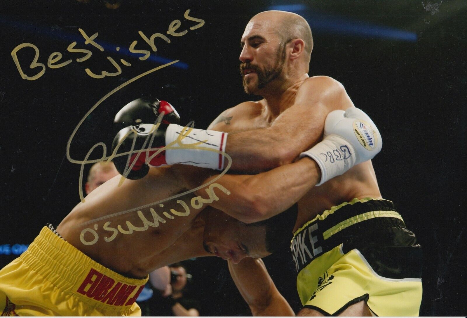 Gary O'Sullivan Hand Signed 12x8 Photo Poster painting - Boxing Autograph 6.