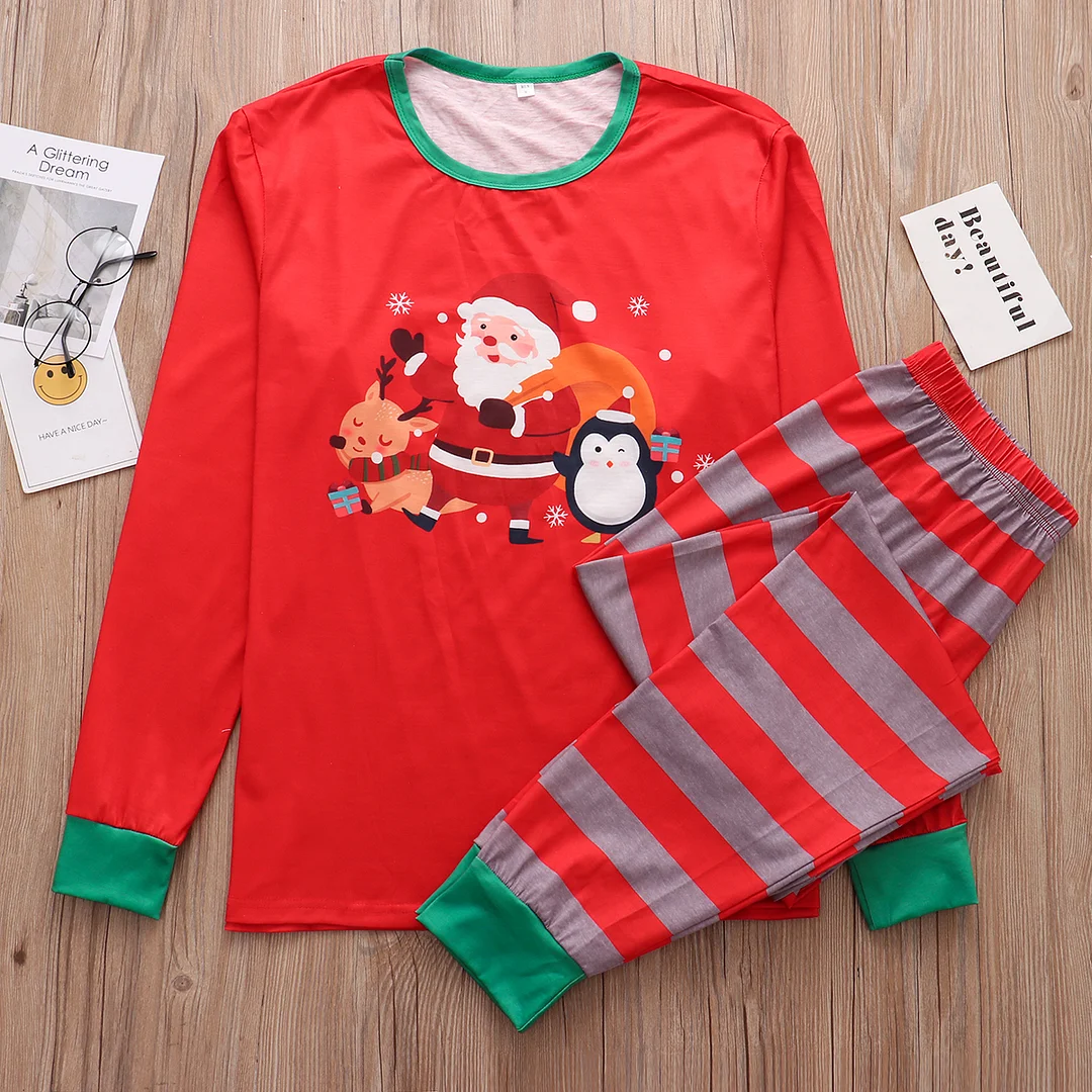 Christmas Costume Fawn Family Pajama Set