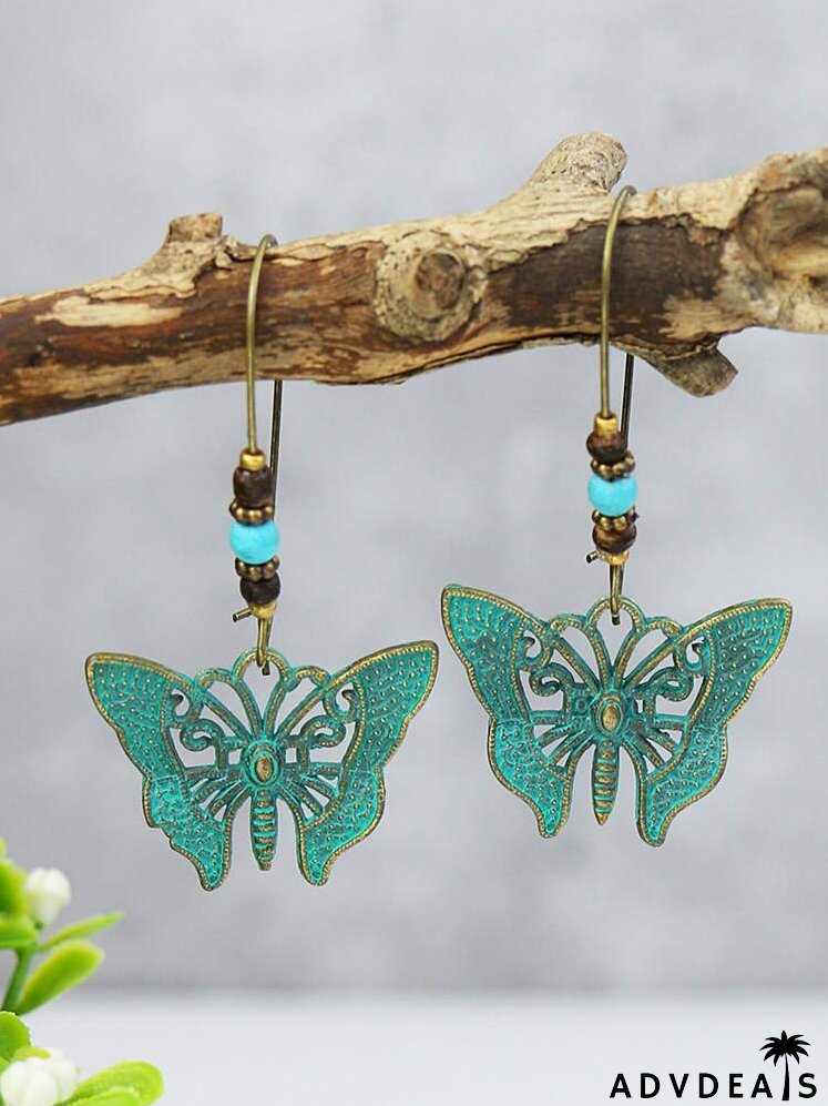 Butterfly Charm Earrings