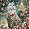 Diamond Painting-DIY Crystal Rhinestone Jewel Cat