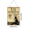 U2 - Wooden Signs - 20*30cm