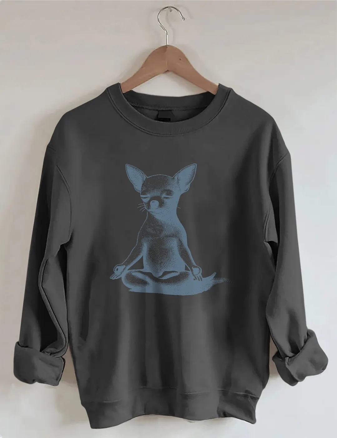 Chihuahua Yoga Meditation Sweatshirt