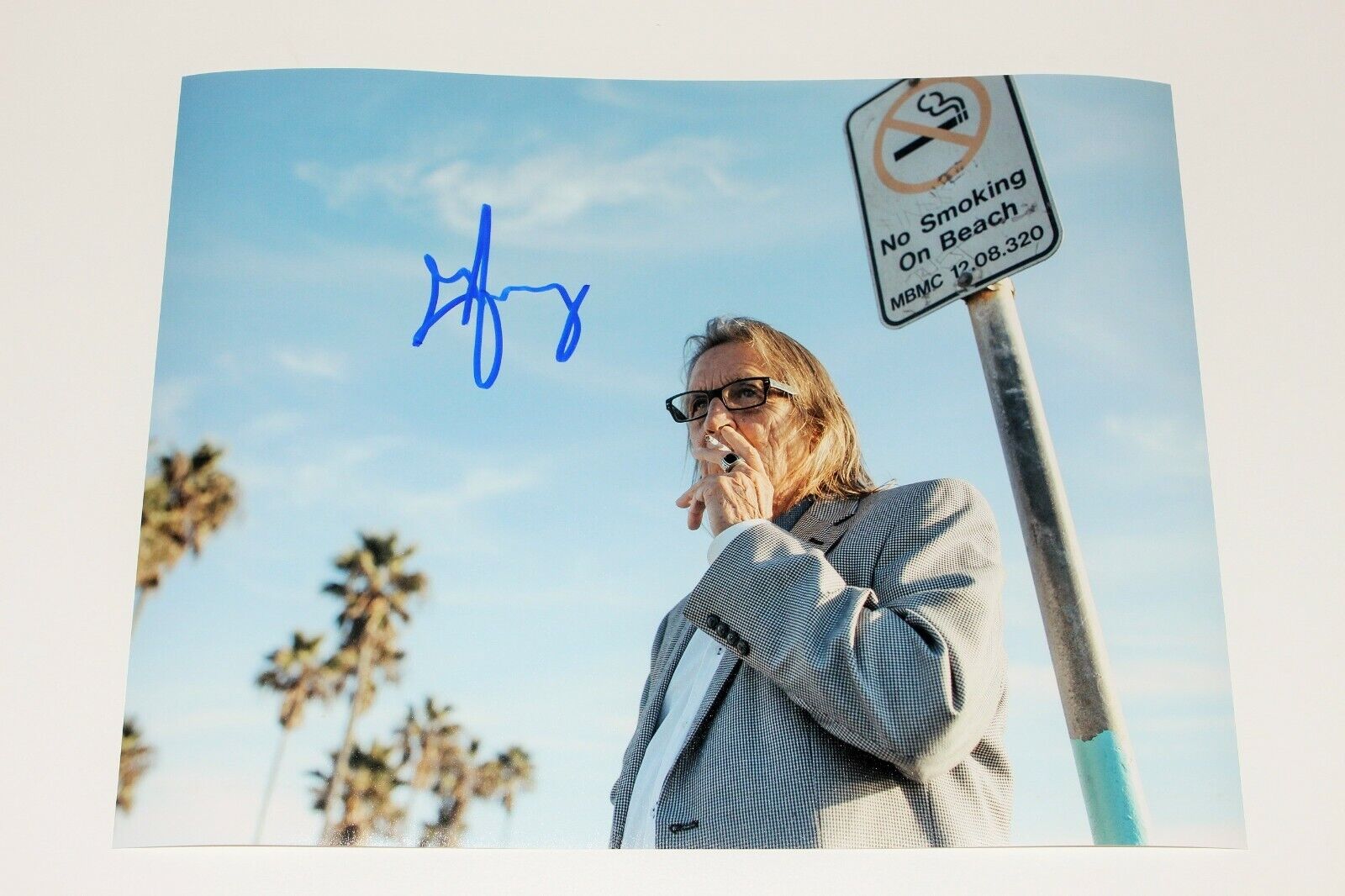 GEORGE JUNG SIGNED 11x14 Photo Poster painting w/COA BOSTON DRUG SMUGGLER PROOF EL AMERICANO