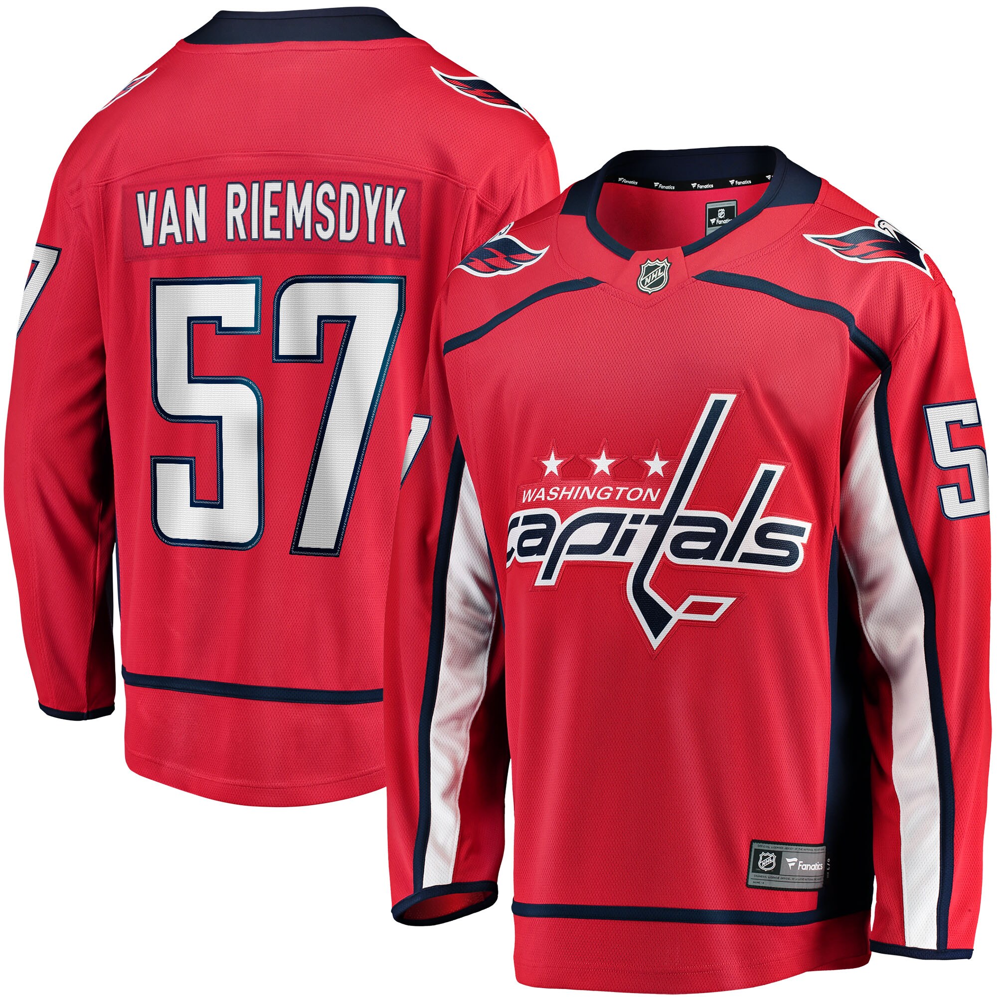 Trevor van Riemsdyk Washington Capitals Fanatics Home Breakaway Jersey – Red mysite