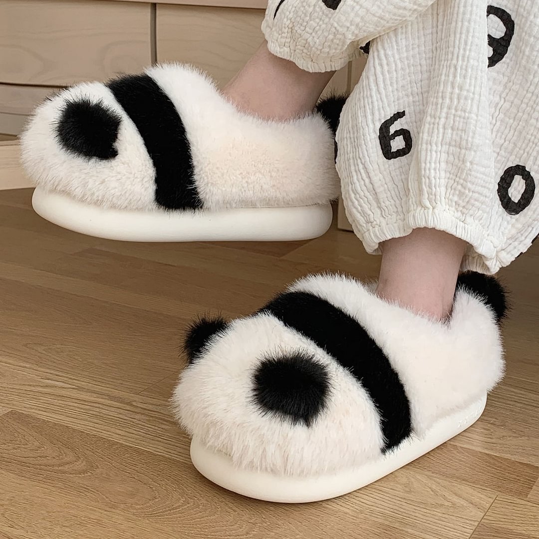 Women's Full Heel Cotton Slippers In Winter-PABIUYOU- Women's Fashion Leader