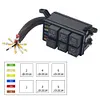 12V Car Fuse Holder with Wiring Harness Auto Fuse Relay Block for Car SUV UTV RV