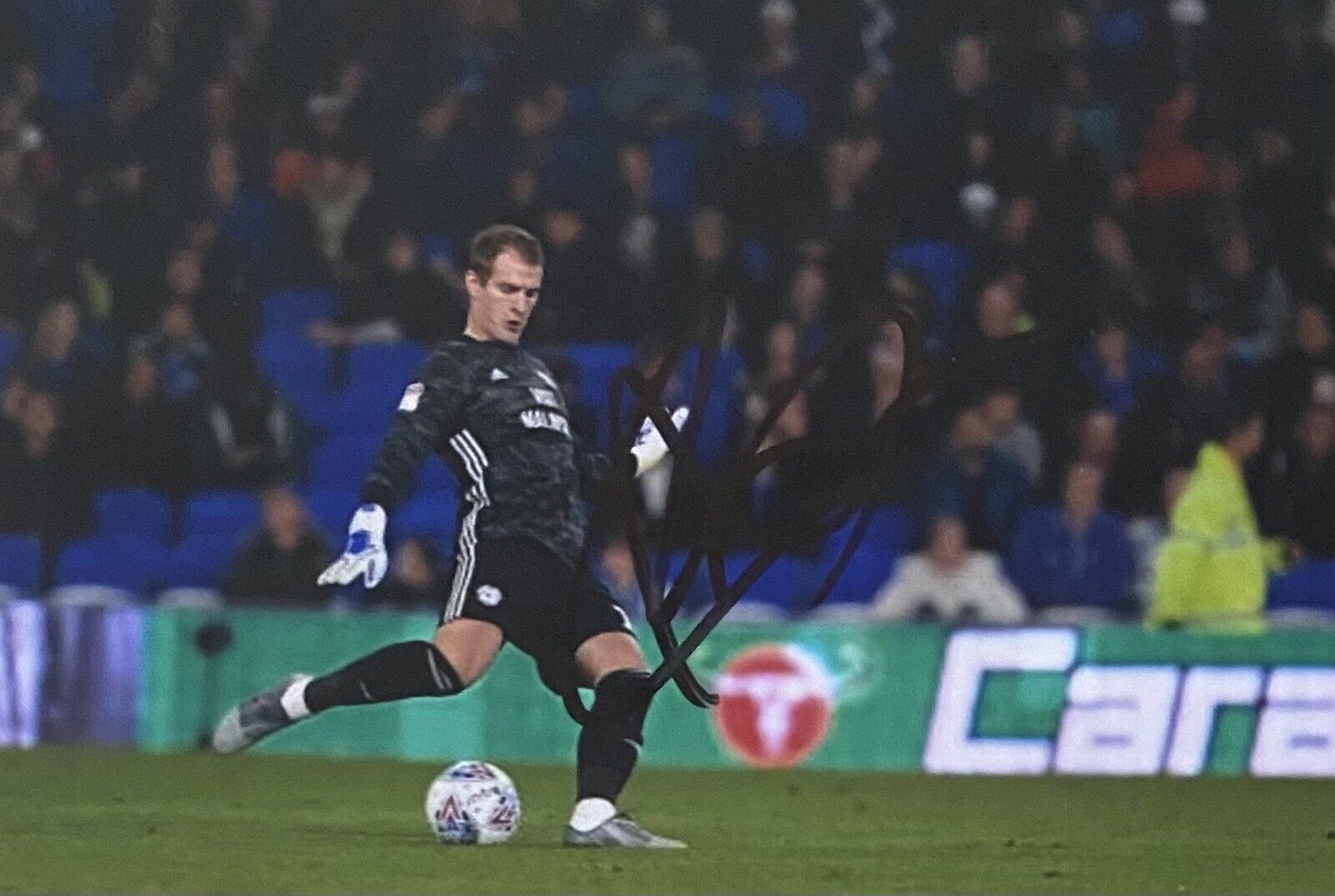 Alex Smithies Genuine Hand Signed Cardiff City 6X4 Photo Poster painting