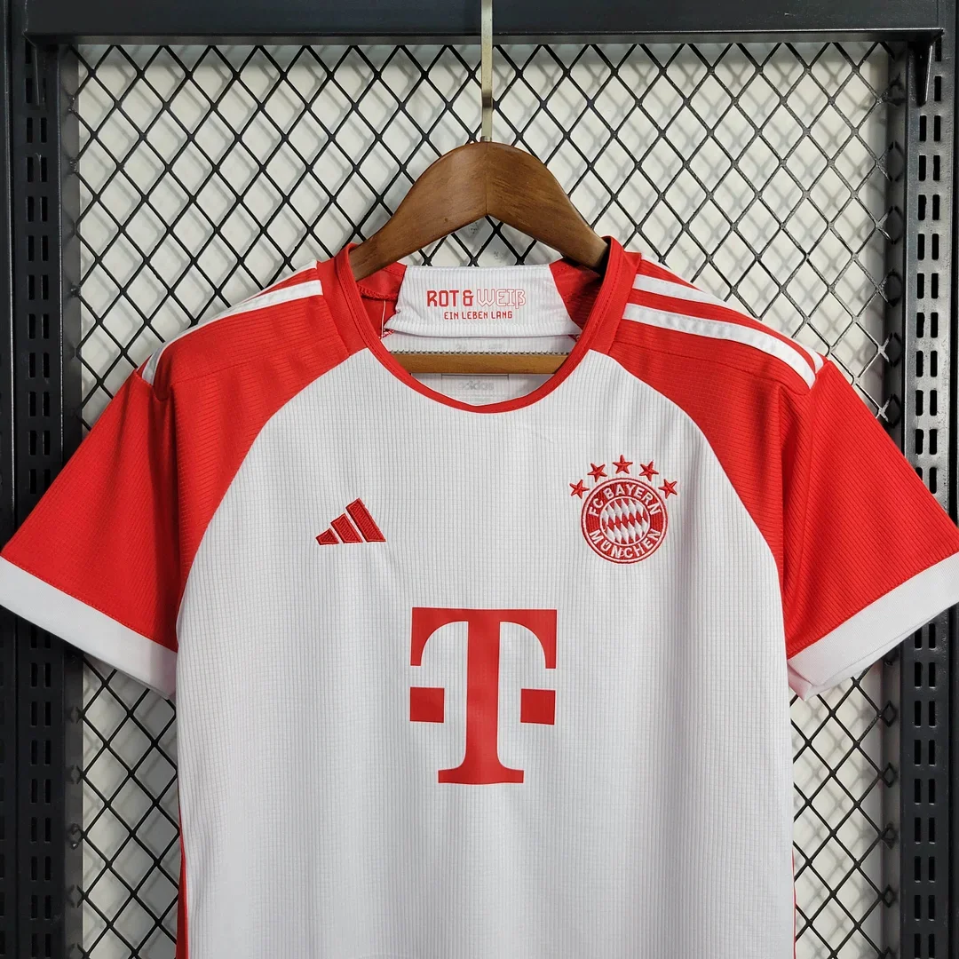 2023/2024 Kids Size Bayern Munich Home Football Jersey 1:1 Thai Quality