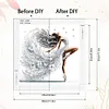Belle jupe beauty_special en forme de peinture au diamant-30*30cm