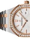 Silver Gold 904L Steel Silver White Dial - Watches - 33mm